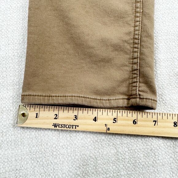 Banana Republic 5-Pocket Men's Tan Slim Fit Straight Leg Stretch Pants 34x32 - Picture 13 of 15